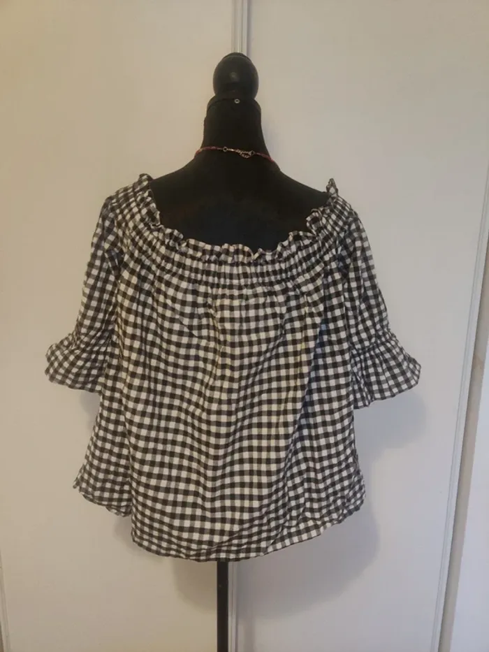 Jolie blouse vichy 48/50 Blancheporte - photo numéro 4