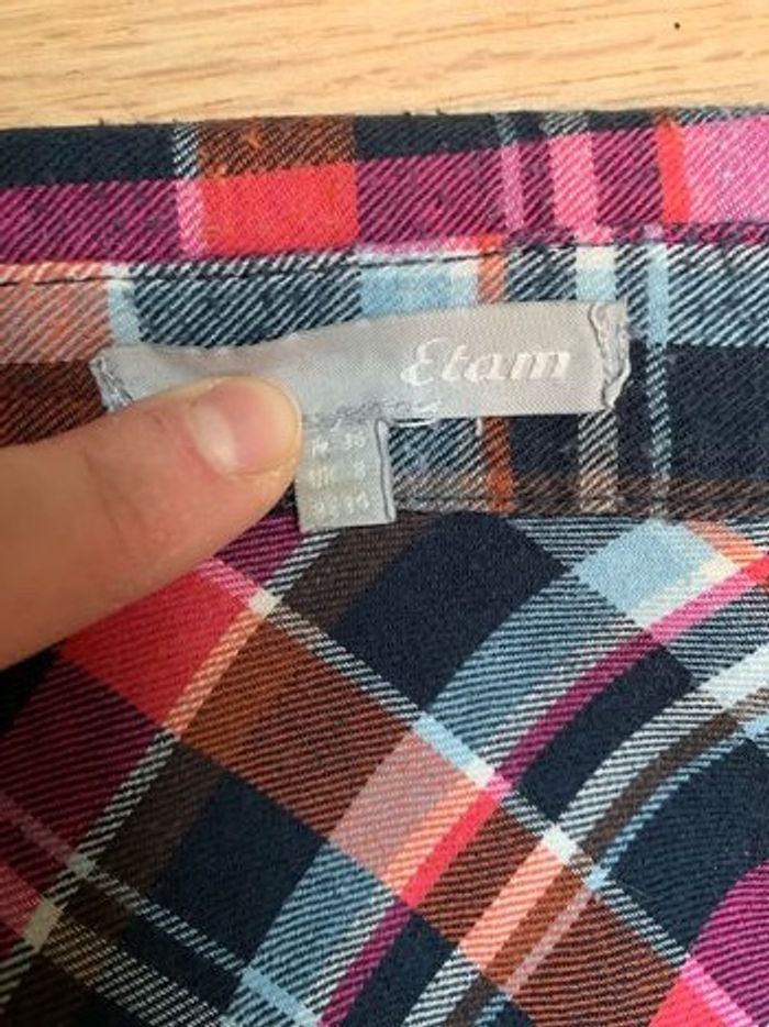 Chemise flanelle carreaux - photo numéro 3