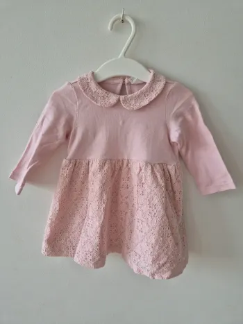 Robe col Claudine dentelle