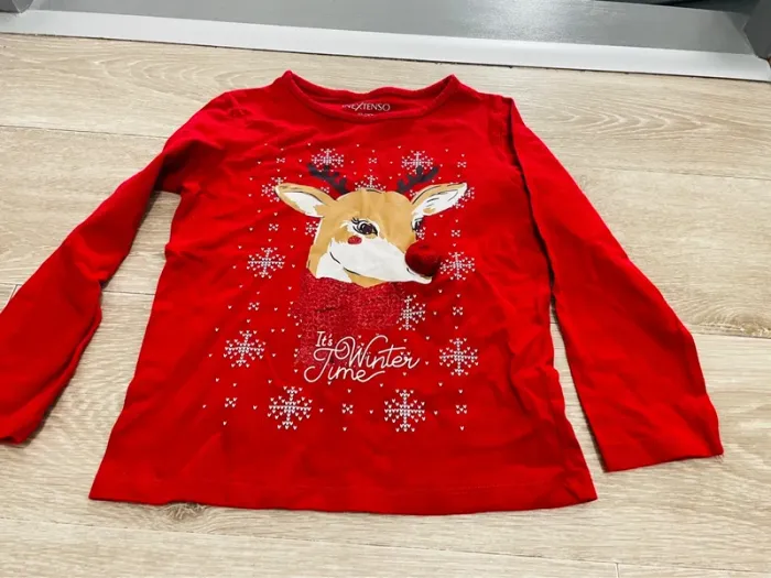Tee shirt ML taille 6 ans Noël - photo numéro 2