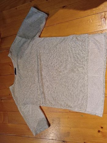 T-shirt pailleté argenté