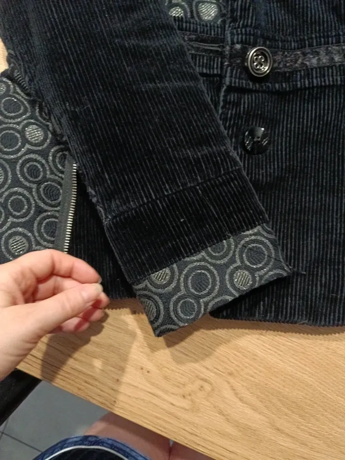 Veste courte double chaude femme - photo numéro 3