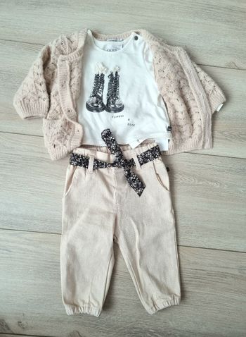 Ensemble 3pieces IKKS bébé fille 6mois