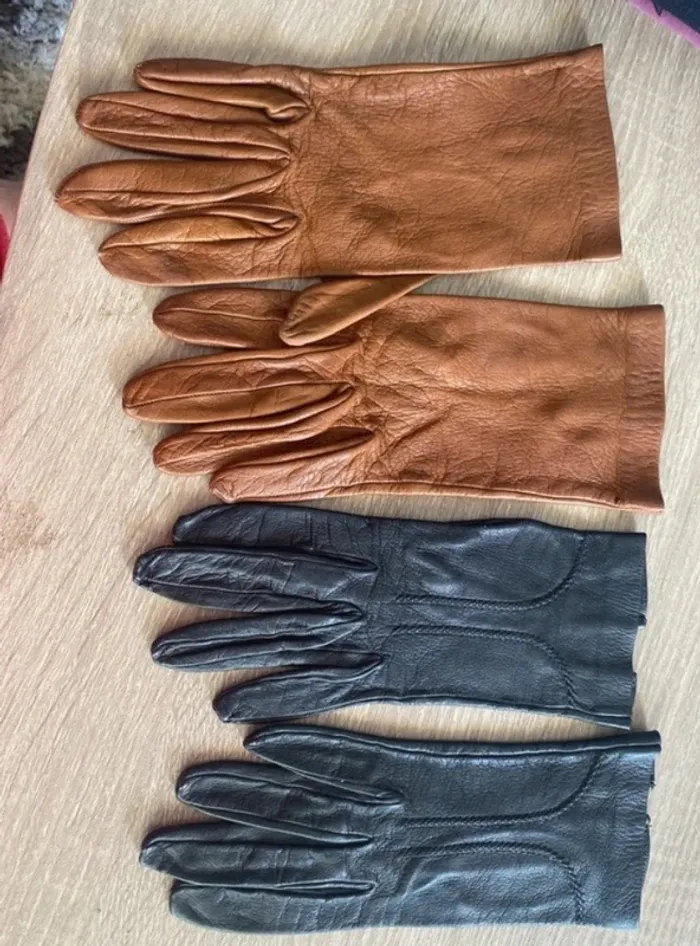 Gants en cuir - photo numéro 3