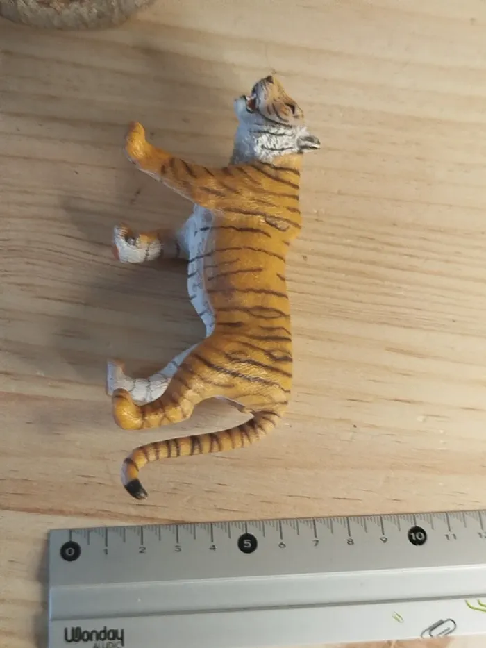 Schleich tigre marron Figurine félin Animal de la savane - photo numéro 5