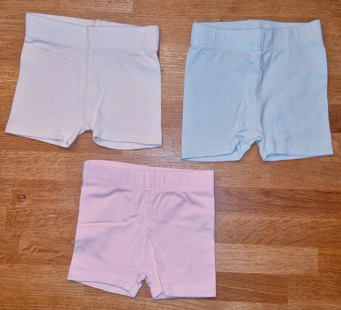 Lot de 3 shorts