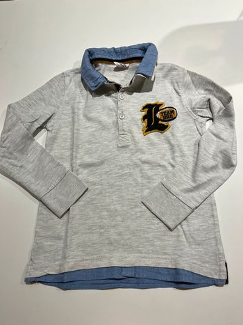 Polo manches longues TAO taille 4 ans