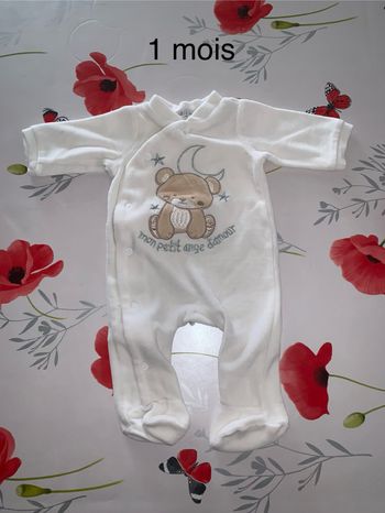 Pyjama motif ourson