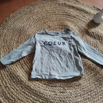 T shirt manches longues kiabi