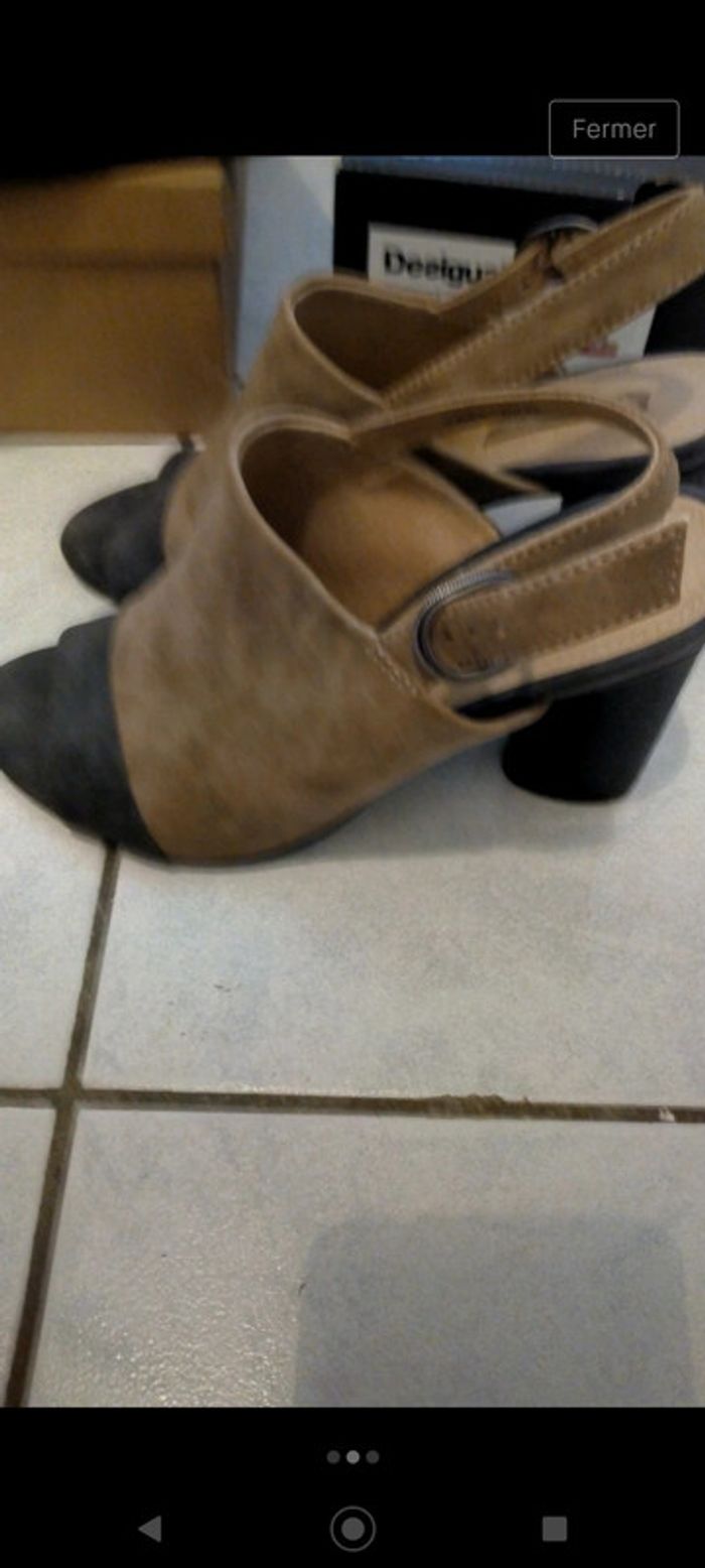 Mules sabot daim Esprit - photo numéro 2