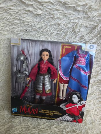 Poupee barbie disney princesse mulan disneyland paris - disney store