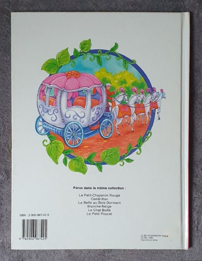 Conte pour enfants, livre cartonné grand format "Cendrillon" (3-6 ans) / Ch. Perrault - photo numéro 2