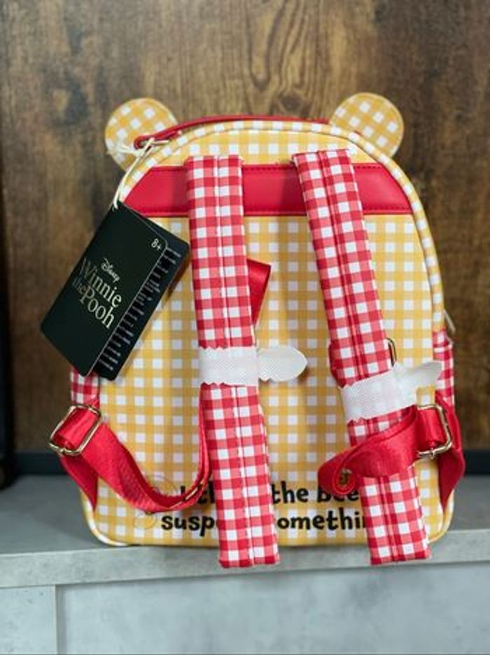 Sac à dos Winnie Vichy Disney Loungefly neuf - photo numéro 2