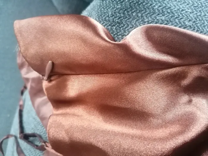 Robe de soirée /mariage /baptême avec étole - photo numéro 9