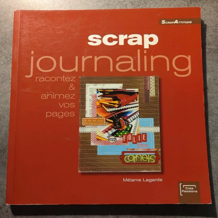 Livre scrap journaling