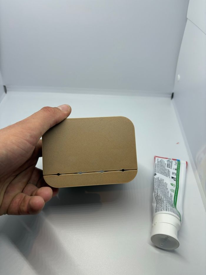 Porte brosse à dent finition bois - photo numéro 5