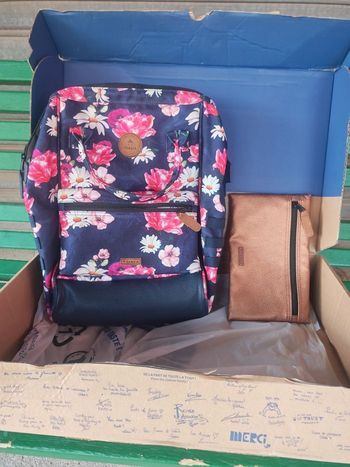 Sac à dos Cabaïa taille M Osaka + 2 pochettes (El Dorado incluse) – très bon état