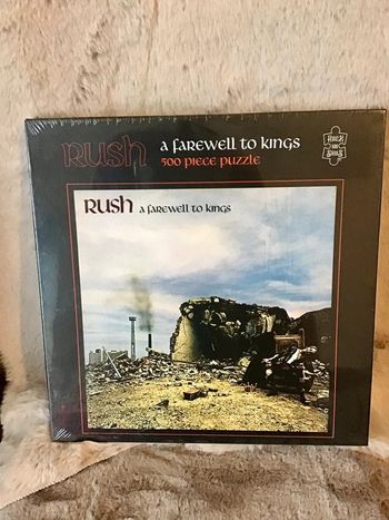 Puzzle rock 500 pièces Rush pochette de l’album À farewell to kings (9124)