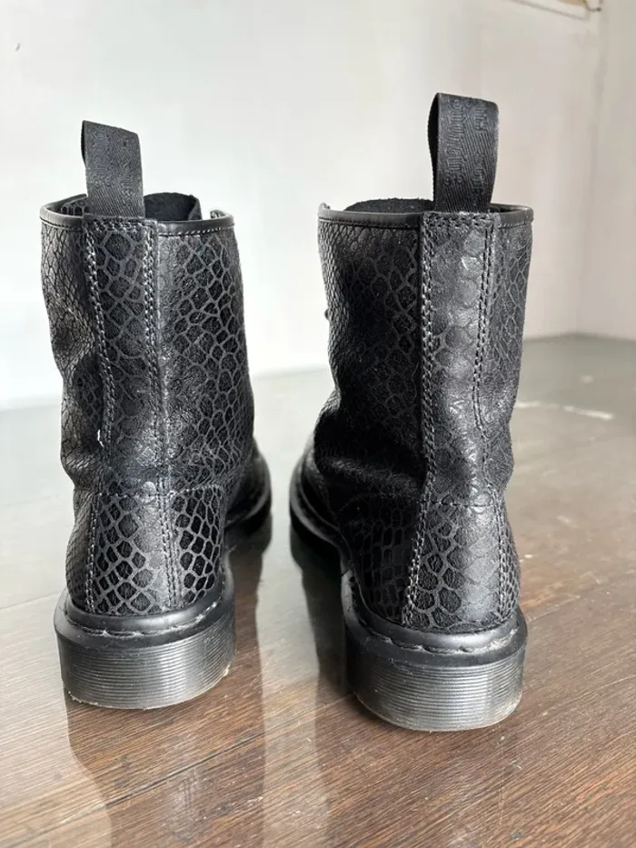 Dr Martens 1460 Noir Python - photo numéro 3
