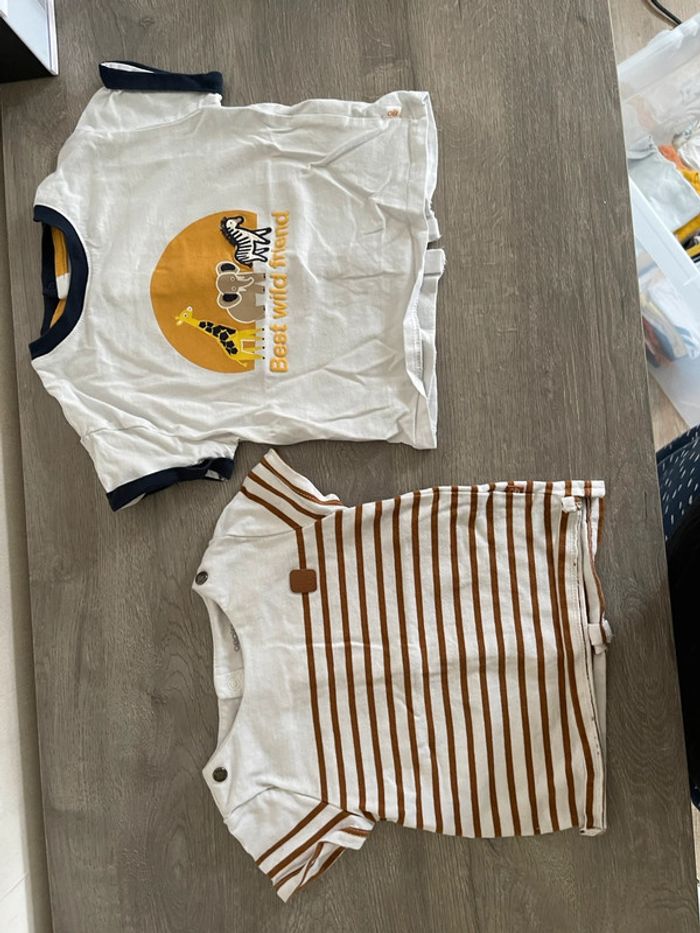 Lot de 19 tee-shirts taille 6 mois - photo numéro 4