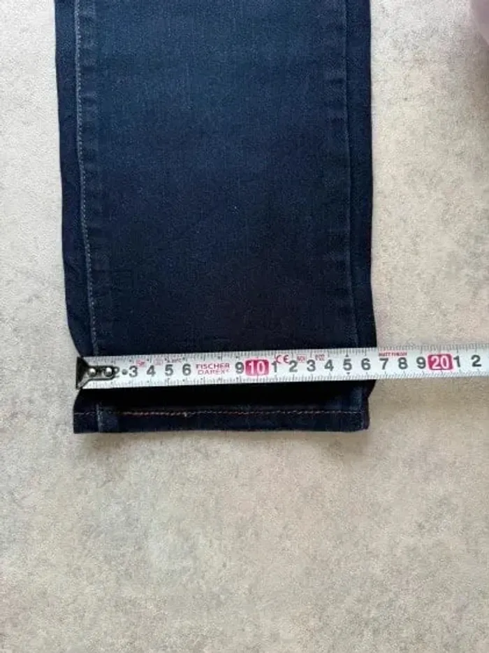 Jeans Levi's W31 FR40 L32 coupe droite bleu marine Femme Women pan521b - photo numéro 5