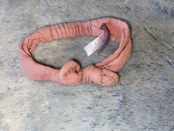 Bandeau vertbaudet gaze de coton T.U vieux rose