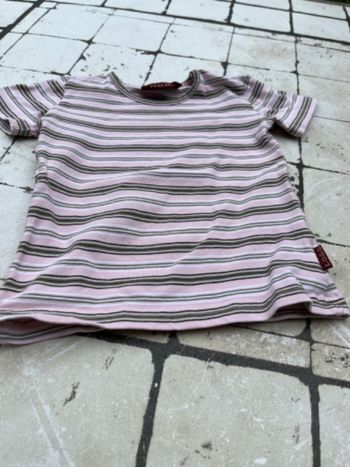 TEE shirt fille à rayure