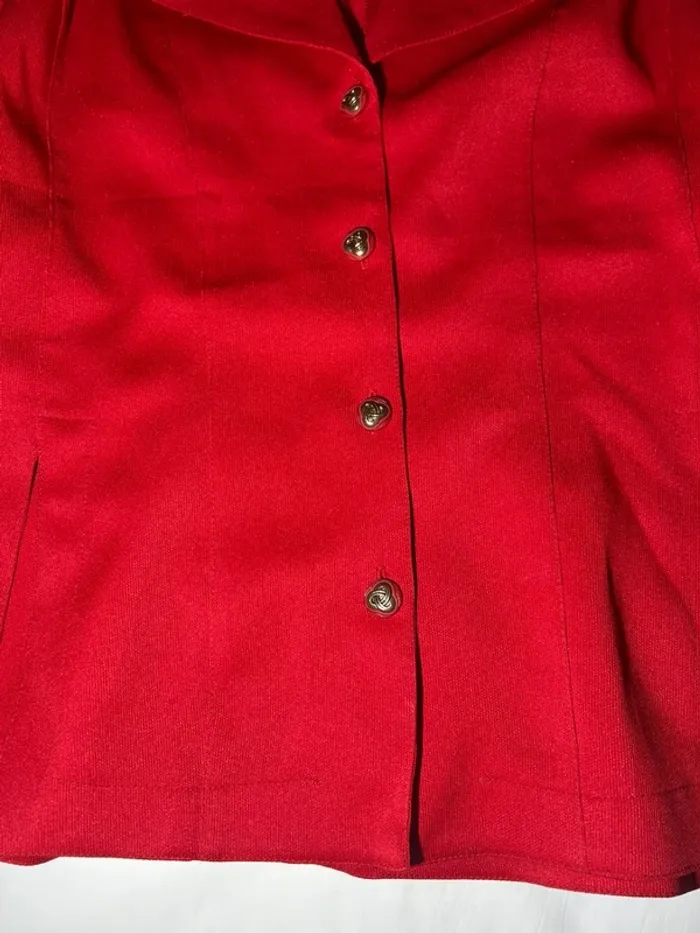 Blazer rouge - photo numéro 4