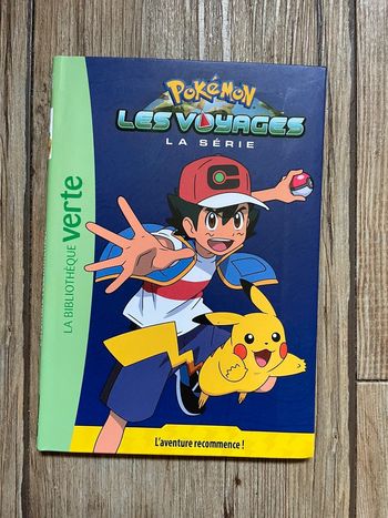 Livre l’aventure commence, Pokémon. Bon état