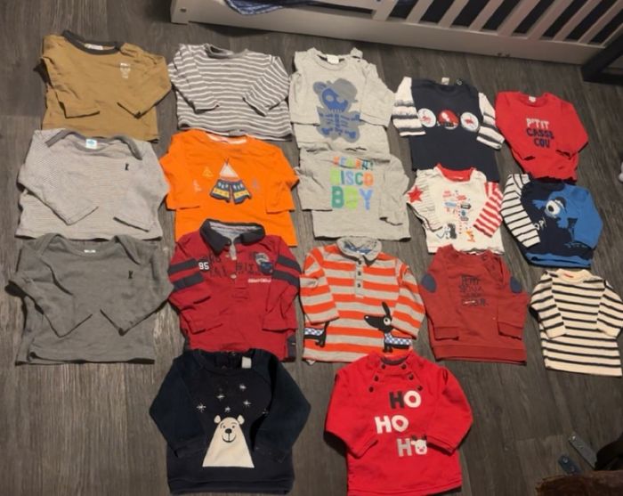 Lot vêtements bébé garçon 9 mois - photo numéro 2