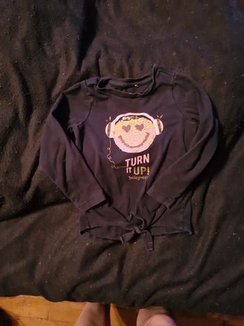 Tee-shirts manches longues smiley 3 ans