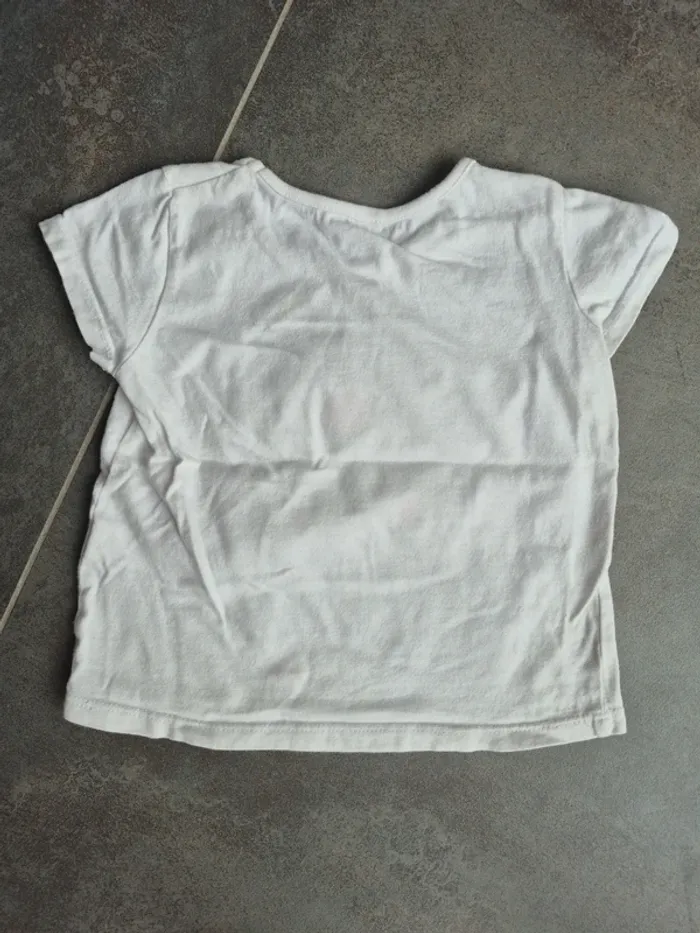 Lot tee-shirts 12 mois bébé fille - photo numéro 11