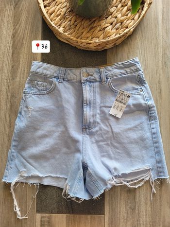 Short jean neuf 36