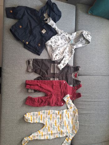 Lot vêtements 6 mois garçons