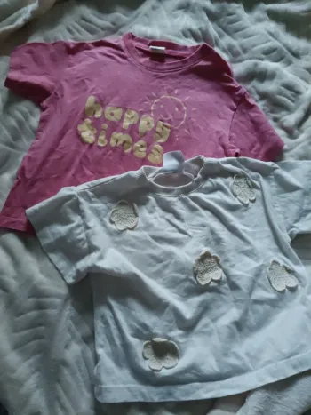 Lot de 2 tee shirt 86cm 2 ans H&M et Zara