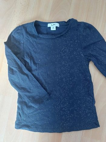 Tee-shirt ML bleu marine