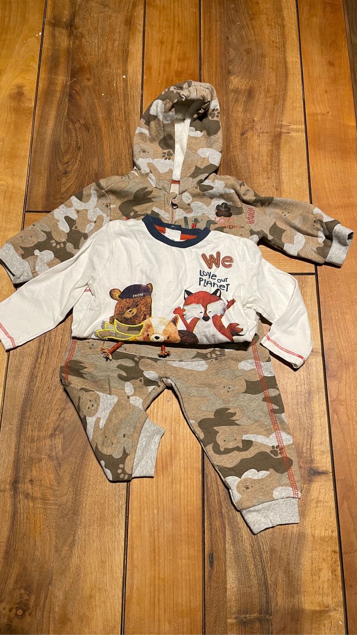 Ensemble 3 pièces bébé Chicco - photo numéro 2