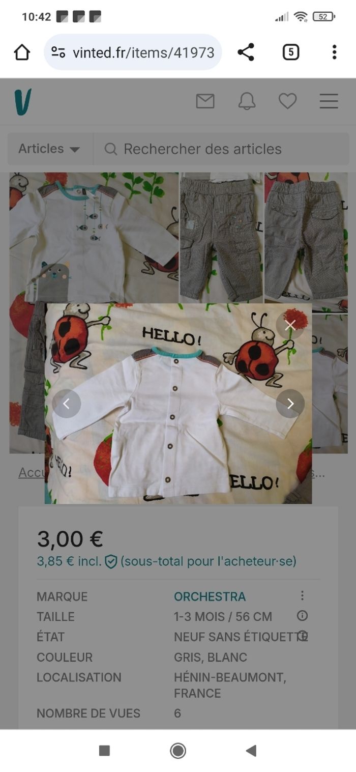 Ensemble orchestra 3 mois - photo numéro 5