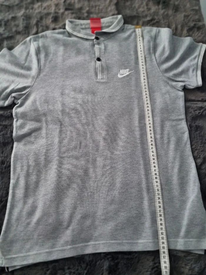 Polo manches courtes Nike Gris, M Hommes - photo numéro 9