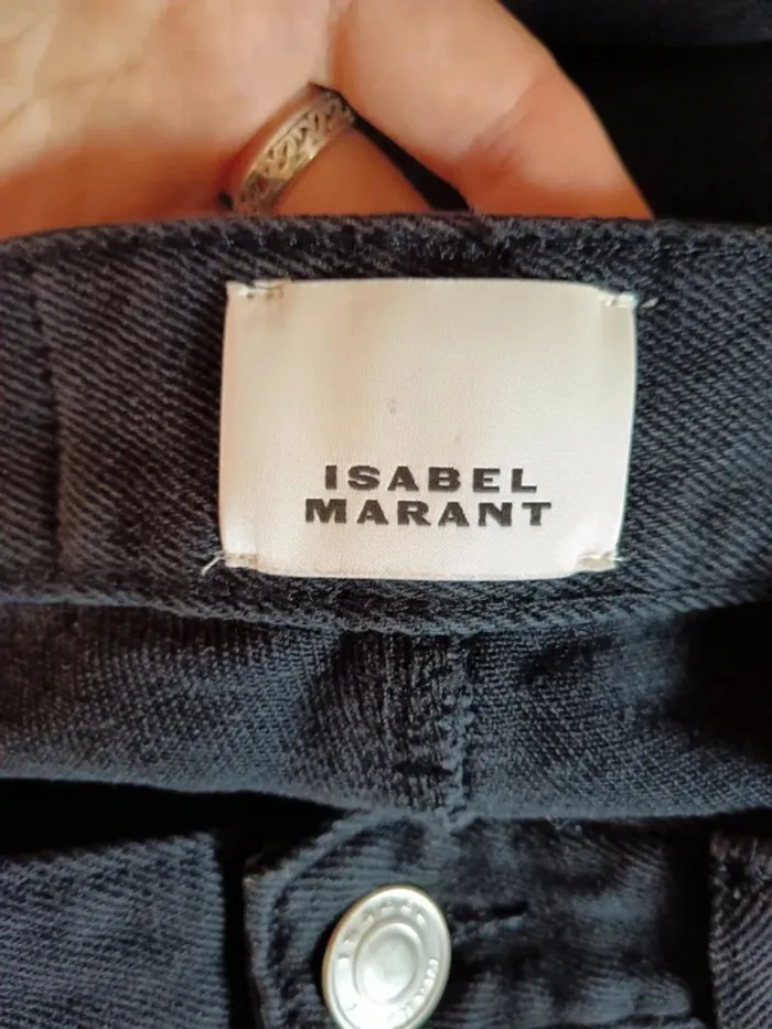 Jupe longue denim léger Isabel Marant - photo numéro 12