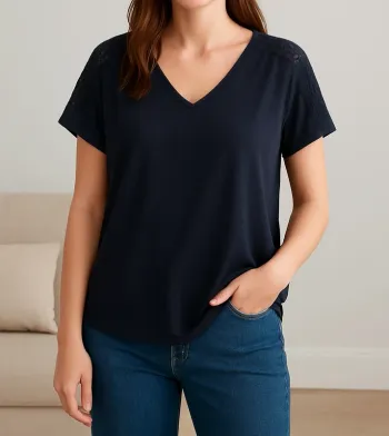 Tee-shirt manches courtes femme