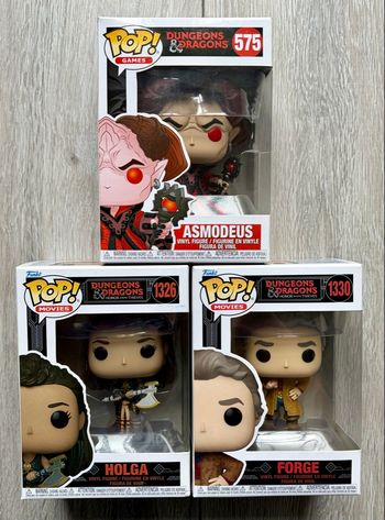 Lot de 3 Figurines Funko Pop Jeux Vidéos Dungeons & Dragons