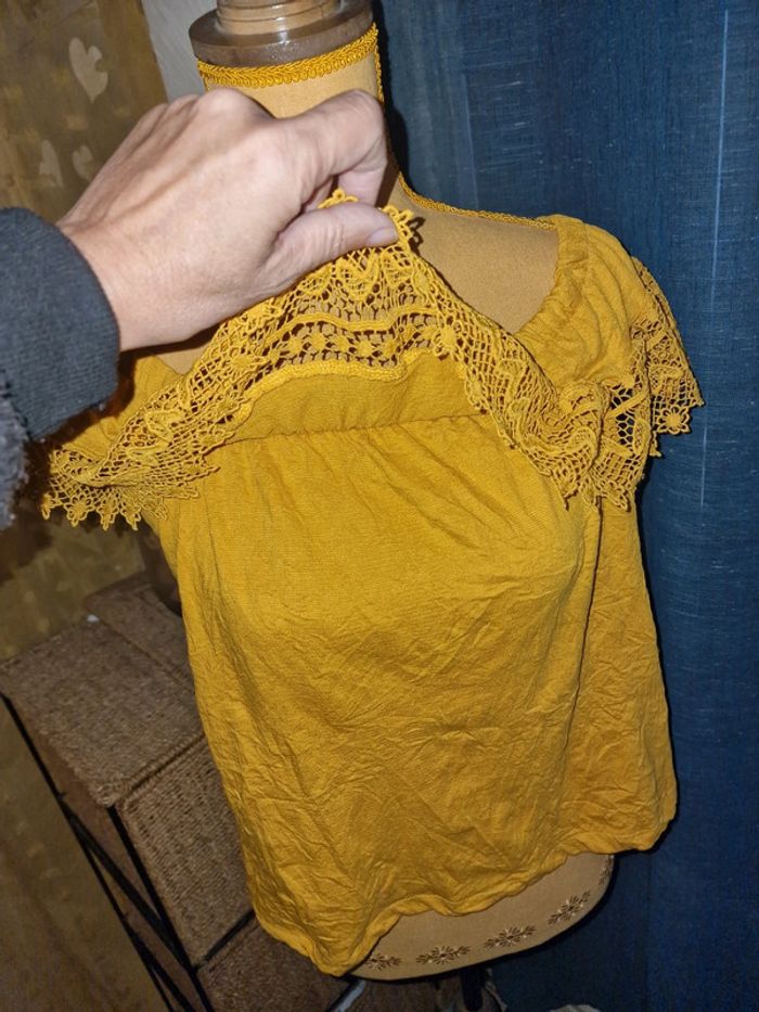 Haut moutarde - photo numéro 2