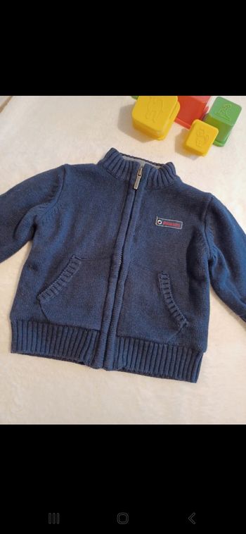 Gilet polaire bébé taille 6 mois