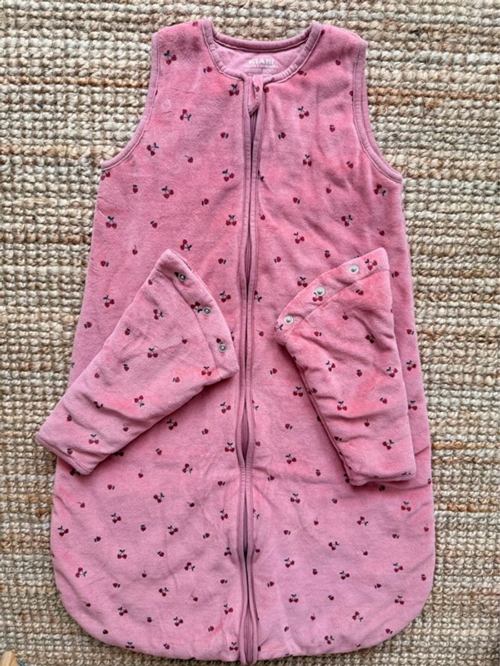 Gigoteuse velours Kiabi 6/18mois