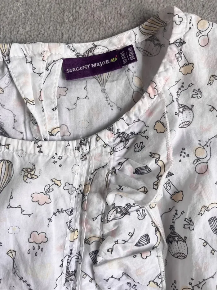 Robe à motifs - Sergent Major - 10 ans - photo numéro 2