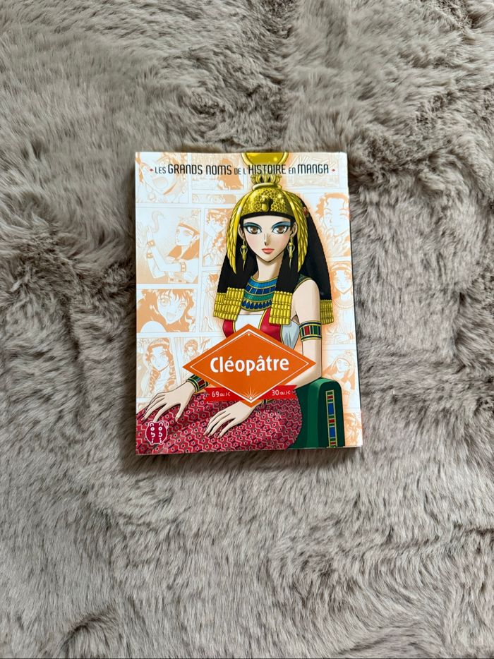 Les grands noms de l’histoire en Manga Cleopatre