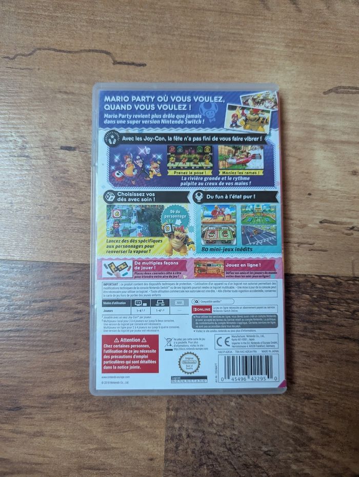 Jeu switch Mario party - photo numéro 3