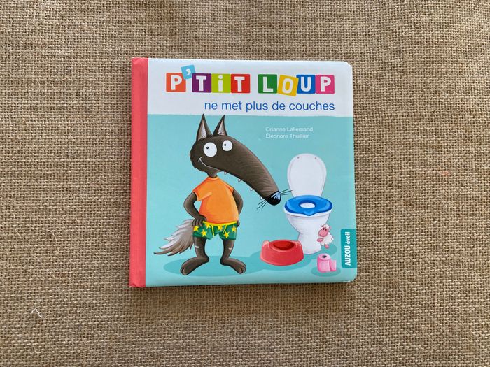 Livre p'tit loup ne met plus de couches Auzou