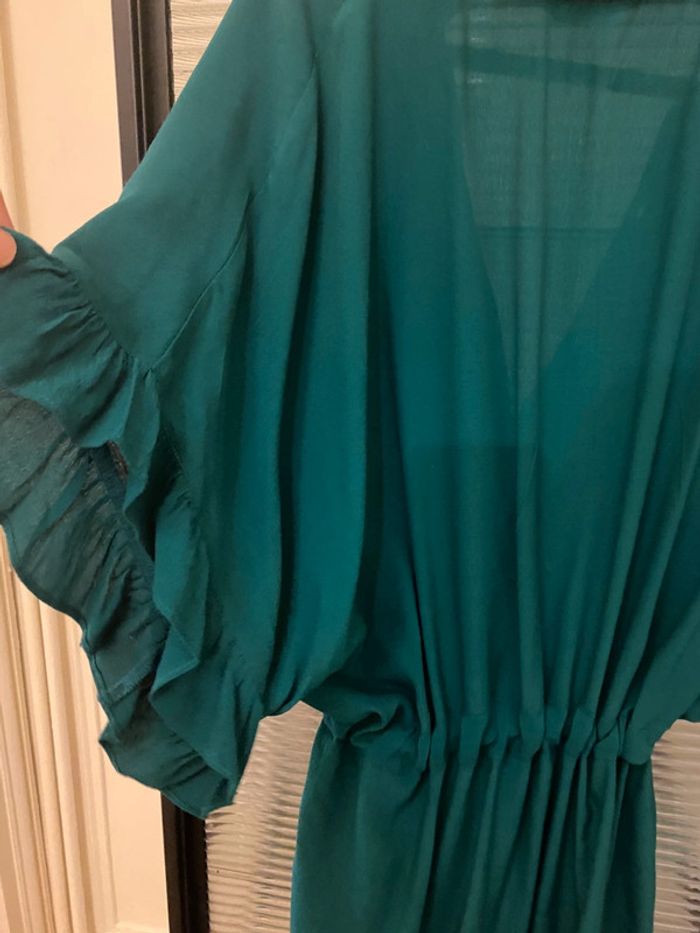 Tunique Zara bleu canard taille M - photo numéro 5